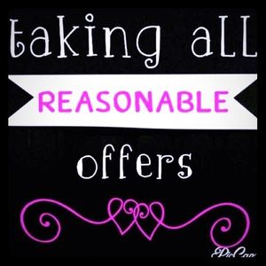 All reasonable offers considered!